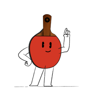 tennis de table mascotte