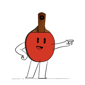 tennis de table mascotte